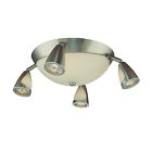 Ec9084sba Hampton Bay Brushed Steel Ceiling Track Lighting Fixture 008938600699