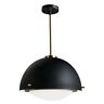 Eco-8469-wood-mblk Justice Design Eco Loft Chandelier Black Natural Wood 784689057615