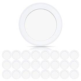 16.5w Ecoeler 712179211445 6 Inch Dimmable Led Flush Mount Disc Lights 1000lm 5000k Day Lig