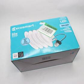 Nb01ca09er1-509 Ecosmart 4-pk Dimmable Recessed Led Retrofit Light Daylight 5000k 9w 120v 4 Inch