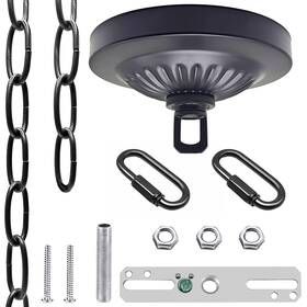 Ecudis 190430510597 Light Fixture Canopy Kit 5 Inches Diameter And 6 Feet Chain Includes Mounting Ha