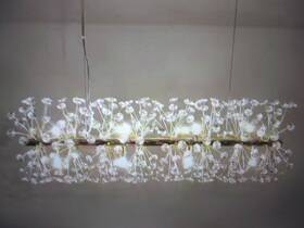 81010000046968 Edislive Calzada 12-light Gold Crystal Dandelion Chandelier For Dining Room