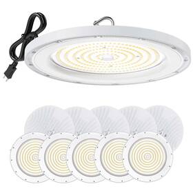 Edisonpar 632125637641 Led High Bay Light Eco 150w 10-pack 12ft Ufo Ceiling Lighting Fixtur