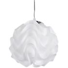 Eei-1222-whi White Modway Billow Chandelier Modern Ceiling Light Pendant 848387018511