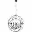 Eei-2111-brn Lexmod Atom 39.5 Chandelier In Brown 889654039822
