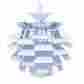 Eei-507-whi Lexmod Petal 28 Chandelier In White 848387024079