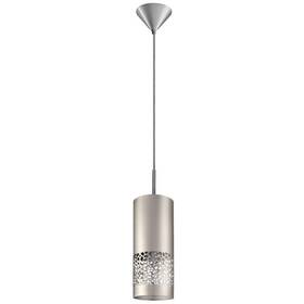 201424a Eglo Carmelia 1-light White Pendant Adjustable Lighting Fixture With