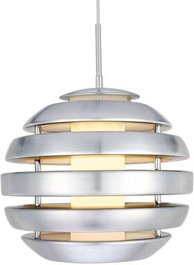 204059a Eglo Pair Of 2 Mercur 1-light Pendant Brushed Nickle Frosted Opal Glass Globe