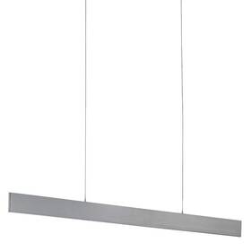 39267a Eglo Aluminum Climene 46-1/2 Inch W Integrated Led Linear Chandelier
