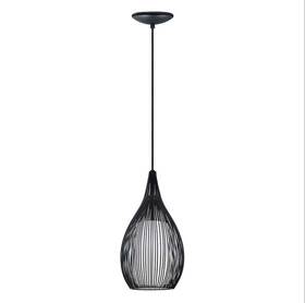 92252a Eglo Razoni 7.50 Inch W X 59 H White Pendant Light With Opal Satin Glass Shade