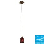 20963a Eglo Brown Light Pendant Troya Mosaic 2 Mini Hanging Glass Lot Antique