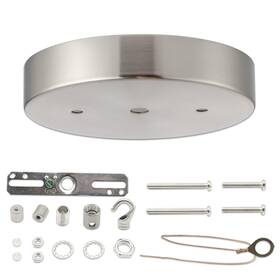 Eifhyt 740136207439 Canopy Kit For Chandelier 5 1/8 Ceiling Lighting Modern Steel Lig