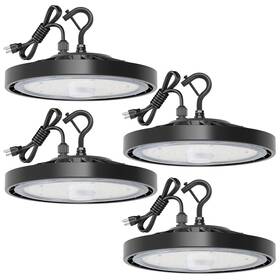 Lw-ufo-zt-150w-5k-4p Eilpass 4 Pack Led Shop Lights 150w 24 000lm 5000k Super Bright High Bay