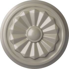 Cm07olpws Ekena Millwork 192770002336 Olivia Ceiling Medallion 7 7/8 Inch Od X 1 1/8 P Fits Canopies Up To 2