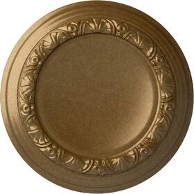 Cm12capas Ekena Millwork 192770016104 Carlsbad Ceiling Medallion 12 1/2 Inch Od X 1 P Fits Canopies Up T