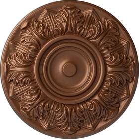 Cm13whpos Ekena Millwork 192770031916 Whitman Ceiling Medallion 13 Inch Od X 1 3/8 P For Canopies Up To 3 3/