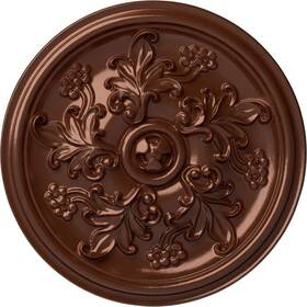 Ekena Millwork 192770032920 Cm14ktcps Katheryn Ceiling Medallion 14 1/2 Inch Od X 2 3/4 P Fits Canopies Up T