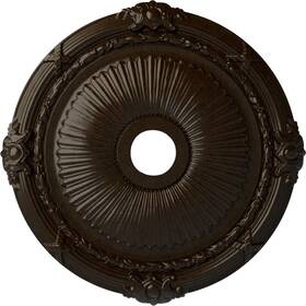 Cm27hebzs Ekena Millwork 192770146276 Heaton Ceiling Medallion 27 1/2 Inch Od X 3 7/8 Id 2 1/4 P Hand-pa