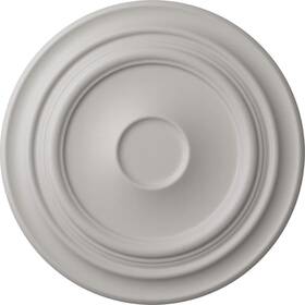 Cm32giuwf Ekena Millwork 192770171315 Giana Ceiling Medallion 32 5/8 Inch Od X 1 1/2 P Fits C