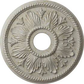 Ekena Millwork 313113049072 2-3/4 Inch X 18-1/8 Polyurethane Edinburgh Ceiling Medallion Po