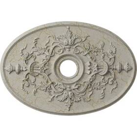 Ekena Millwork 705353631672 1-5/8 Inch X 30-3/4 21-1/4 Polyurethane Alexa Ceiling Medallion Pot Of