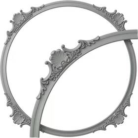 Ekena Millwork 711181284379 7. 79 Ft. Unfinished Shell Ceiling Ring Kit