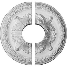 Cm11ac2-03500 Ekena Millwork 735090172695 Acanthus Ceiling Medallion 11 3/8 Inch Od X 3 1/2 Id 2 P Factory