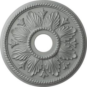 Cm18ed1 Ekena Millwork 816180010803 Edinburgh Ceiling Medallion 18 1/8 Inch Od X 3 1/2 Id 2 3/4 P Factory