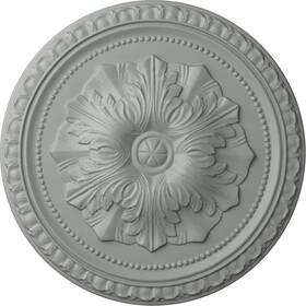 Cm18ri Ekena Millwork 849014001661 Richmond Ceiling Medallion 18 Inch Od X 1 3/8 P Fits Canopies Up To 2 5/8