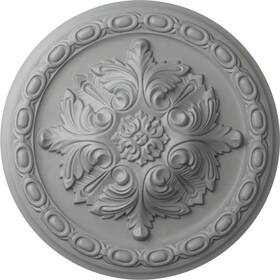 Cm11ac Ekena Millwork 849014039060 Acanthus Ceiling Medallion 11 3/8 Inch Od X 2 P Factory Primed