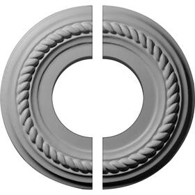 Cm07al2-03500 Ekena Millwork 889274834630 Small Alexandria Ceiling Medallion 7 7/8 Inch Od X 3