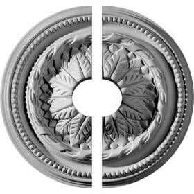 Cm16wg2-03500 Ekena Millwork 889274835507 Wigan Ceiling Medallion 16 Inch Od X 3 1/2 Id 2 1/4 P Factory Pr