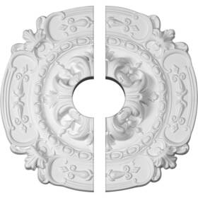 Cm17so2-03500 Ekena Millwork 889274835637 Southampton Ceiling Medallion 16 3/8 Inch Od X 3 1/2 Id 1 3/4 P