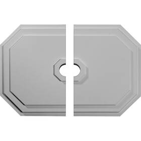 Cm25fe2-03500 Ekena Millwork 889274836818 Felix Ceiling Medallion 25 1/4 Inch W X 17 H 3 1/2 Id 1 3/4