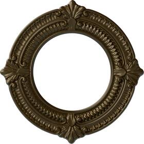 Cm11bnbrs Ekena Millwork Benson Ceiling Medallion Brass