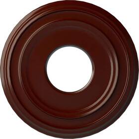 Cm12clbmf Ekena Millwork 1-1/8 X 12-3/8 Polyurethane Classic Ceiling Medallion Brushed Mahogany