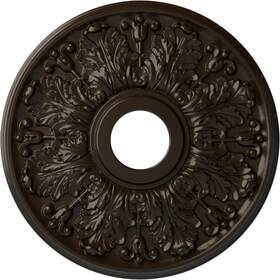 Cm16apshf Ekena Millwork 16 1/2 Inch Od X 3 5/8 Id 1 1/8 P Apollo Ceiling Medallion
