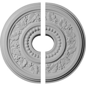 Cm16gn2 Ekena Millwork Genevieve Ceiling Medallion 16 1/8 Inch Od X 3 1/2 Id 7/8 P Factory Pr