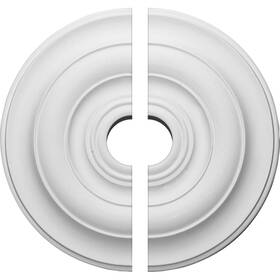Cm18ni2-03500 Ekena Millwork 18 Inch Od X 3 1/2 Id 1 P Niobe Ceiling Medallion Fits Canopi