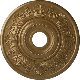 Cm20vipas Ekena Millwork Vienna Ceiling Medallion Pale Gold