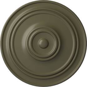 Cm22clptf Ekena Millwork 21 7/8 Od X 2 3/8 P Classic Ceiling Medallion For Canopies Up To 5