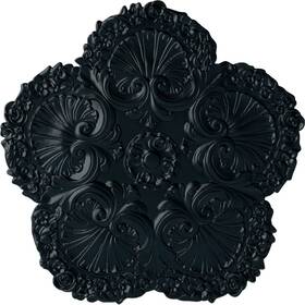 Cm25shnsf Ekena Millwork 25 5/8 Inch Od X 1 P Shell Ceiling Medallion Hand-painted Night Shade