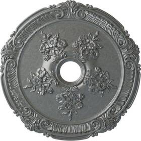 Cm26atpls Ekena Millwork 1-1/2 Inch X 26 Polyurethane Attica With Rose Ceiling Medallion