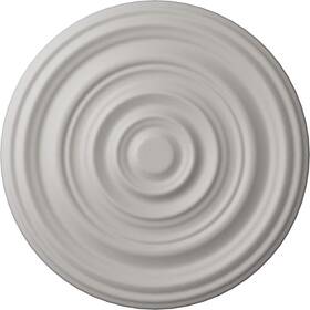 Cm29cauwf Ekena Millwork 29-1/8 Inch X 1-1/2 Carton Smooth Ceiling Medallion Ult