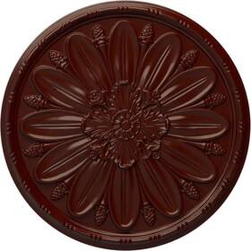 Cm29fabmf Ekena Millwork 29-7/8 X 1-3/8 Fairfax Urethane Ceiling Brushed Mahogany