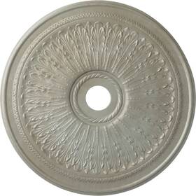Cm29oafls Ekena Millwork 29 1/8 Inch Od X 3 5/8 Id 1 P Oak Leaf Ceiling Medallion Fits Canopies Up To 6