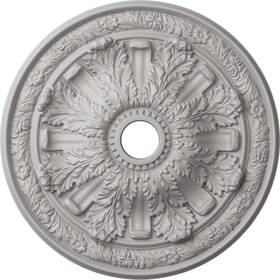 Cm30fluwf Ekena Millwork 30 Inch X 3-7/8 3-1/4 Flagstone Ceiling Medallion