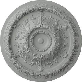 Cm38os Ekena Millwork 38-3/8 X 2-7/8 Oslo Urethane Ceiling Medallion Fits Canopies Up To 7-5/8