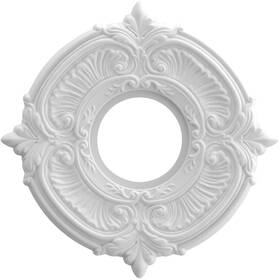 Ekena Millwork Cmp10at Attica Thermoformed Pvc Ceiling Medallion Fits Canopies Up To 4 1/8 Inch