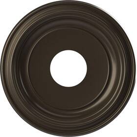 Cmp13trcdb Ekena Millwork 13 Inch Od X 3 1/2 Id 1 1/4 P Traditional Thermoformed Pvc Ceil